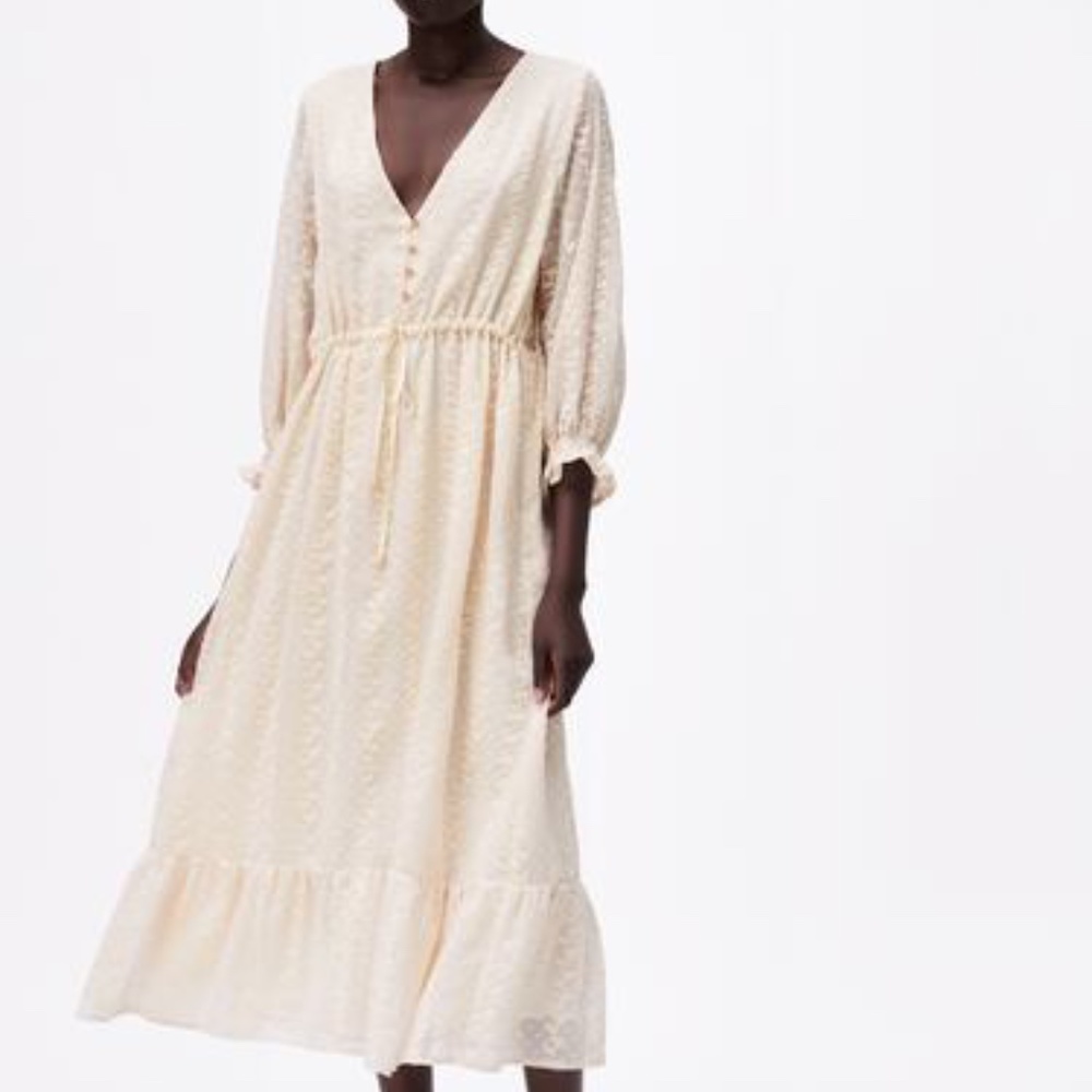 Zara Midi dotted dress